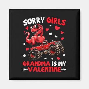 Imán Lo siento chicas la abuela es mi San Valentín Dino