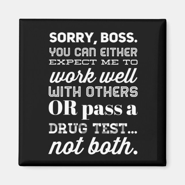 Imán Lo siento, Jefe (Frente)