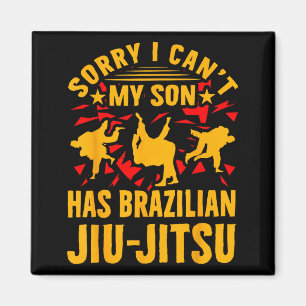 Imán Lo siento no puedo mi hijo tiene Jiu-Jitsu Brasile