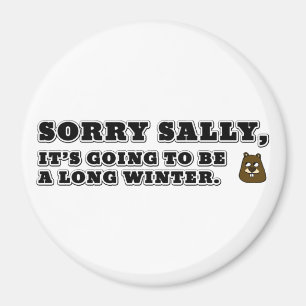Imán Lo siento Sally, Long Winter