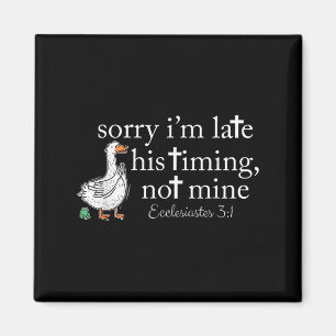 Imán Lo Siento Tarde, Su Momento No Es Mío, Silly Goose