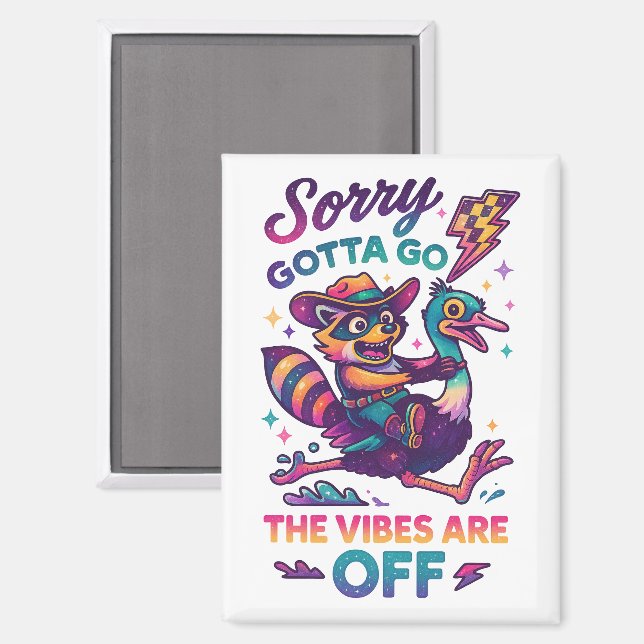 Imán Lo Siento, Tengo Que Ir... (Anverso/Reverso)