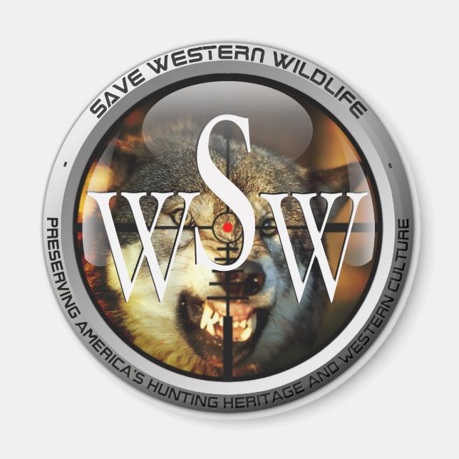 Imán Lobo arenoso (Frente)