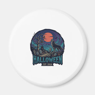 Imán Lobo Aullador de Halloween Est Mano de Zombie de L