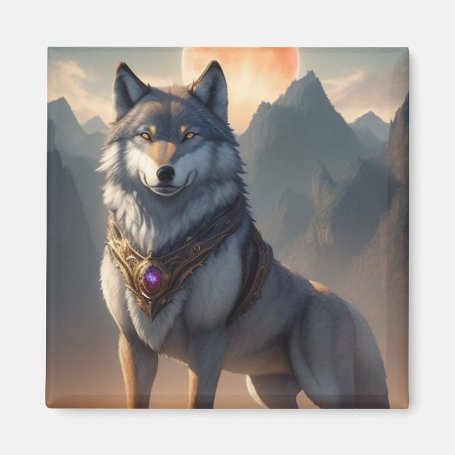 Imán lobo con equipo de alta tecnología Magnet (Frente)