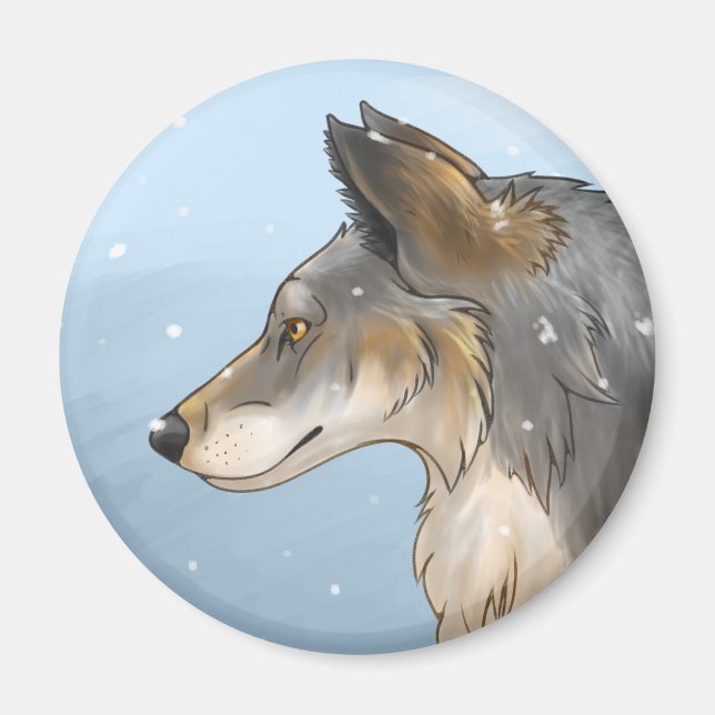 Imán Lobo del Noroeste (Frente)
