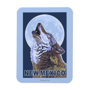 Imán Lobo gris HowlingNew México