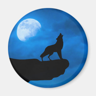 Imán Lobo por la noche