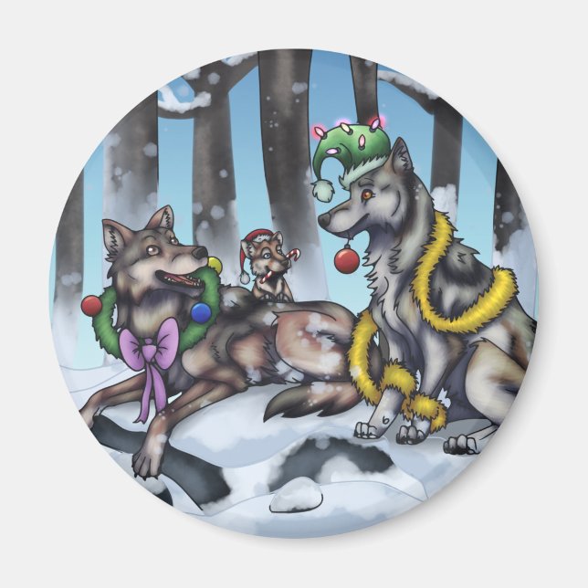 Imán Lobos de vacaciones (Frente)