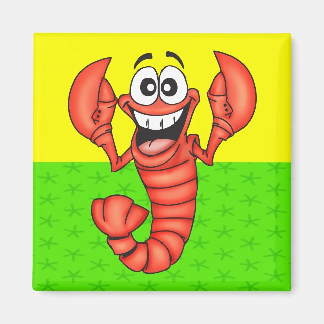 Imán Lobster divertidísimo (Frente)