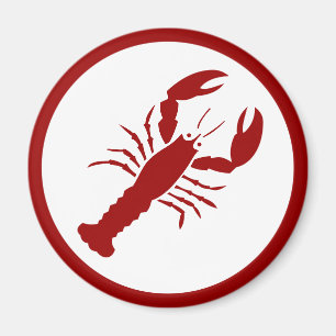 Imán Lobster Rojo