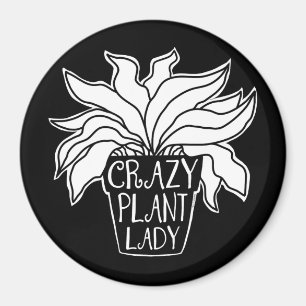 Imán Loca Planta Lady Pott Houseplant