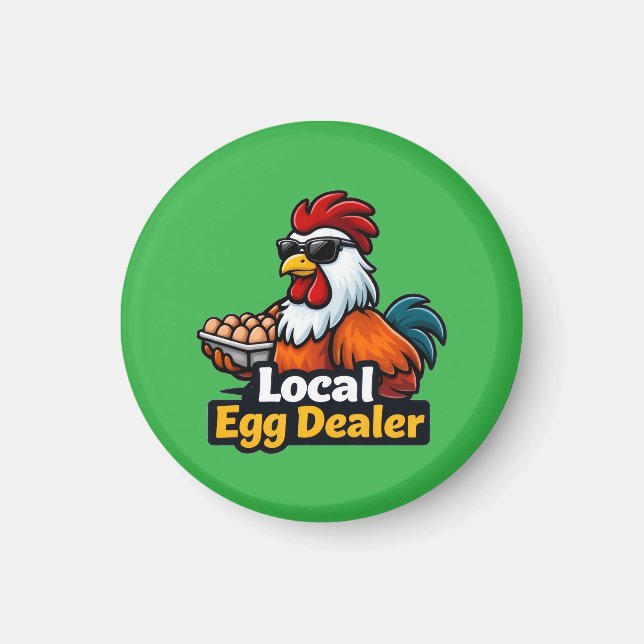 Imán Local egg dealer, gansta, roster. (Frente)