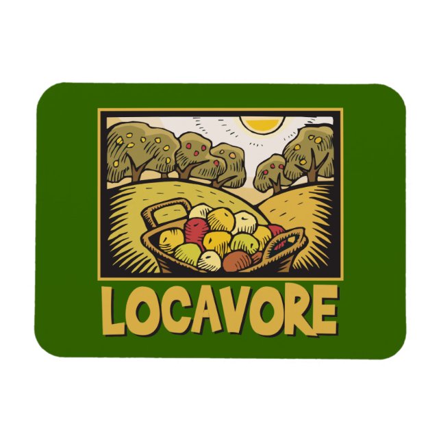 Imán Locavore Slow Food (Horizontal)
