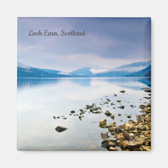 Imán Loch Earn, Scotland Magnet (Frente)