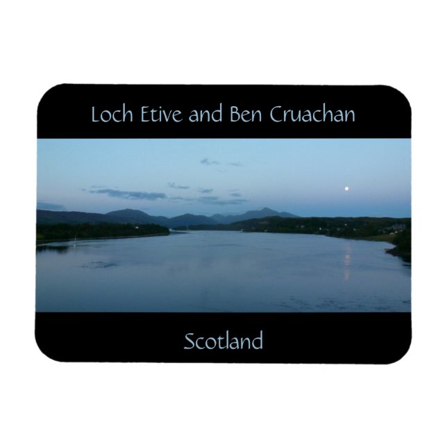 Imán Loch Etive y Ben Cruachan (Horizontal)