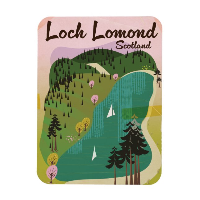 Imán Loch Lamond Escocia (Vertical)