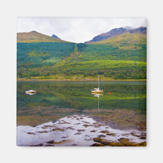 Imán Loch Long, Arrochar, Scotland Magnet (Frente)