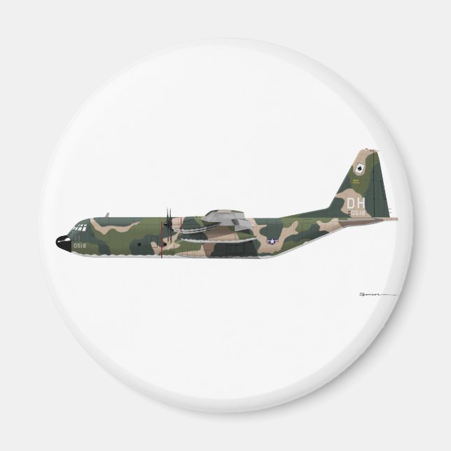 Imán Lockheed C-130 Hércules Vietnam (Frente)
