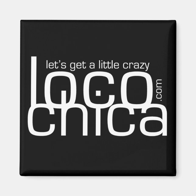 Imán Loco Chica .com (Frente)