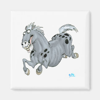 Imán Loco Personalizado Horse Magnet