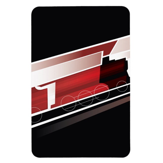 Imán Locomotora de vapor (Vertical)