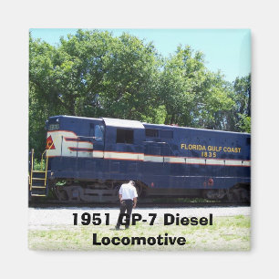Imán Locomotora diesel 1951 GP-7