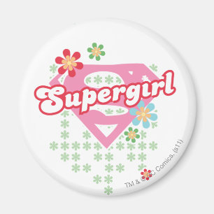 Imán Locura de la flor de Supergirl