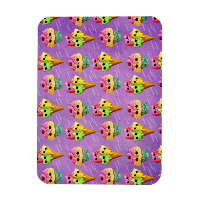 Imán Locura de los gatos gitanos de verano (Vertical)