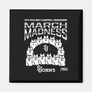 Imán Locura de marzo de St. John's 2025 Sketll Nil masc
