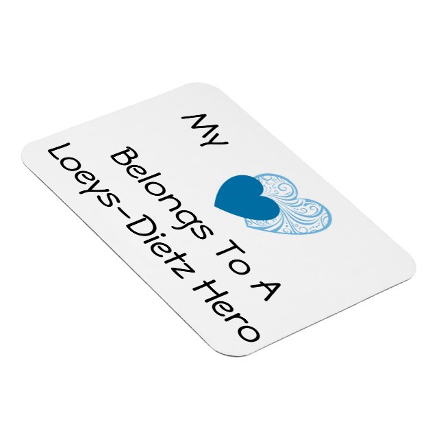 Imán Loeys-Dietz Car Magnet (Lado Derecho)