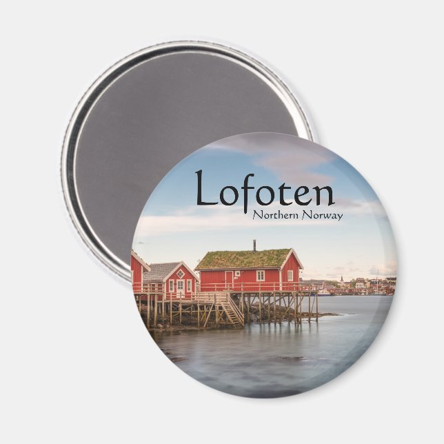 Imán Lofoten Islands Norway (Anverso/Reverso)