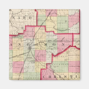 Imán Logan, Sangamon, condados cristianos