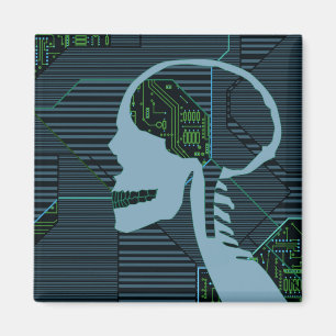 Imán logarita iluminada