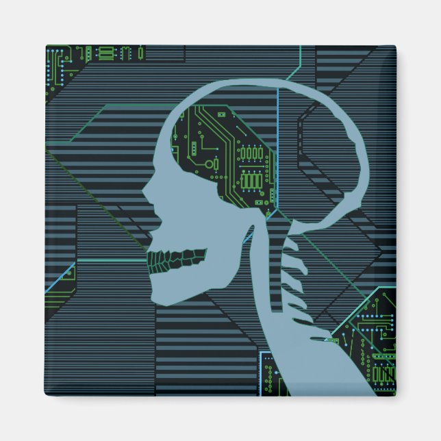 Imán logarita iluminada (Frente)