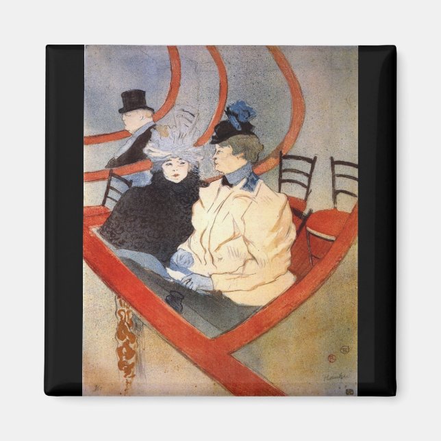 Imán Loge 2 de Toulouse-Lautrec (Frente)