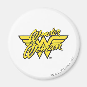 Imán Logo 1 de la mujer maravilla