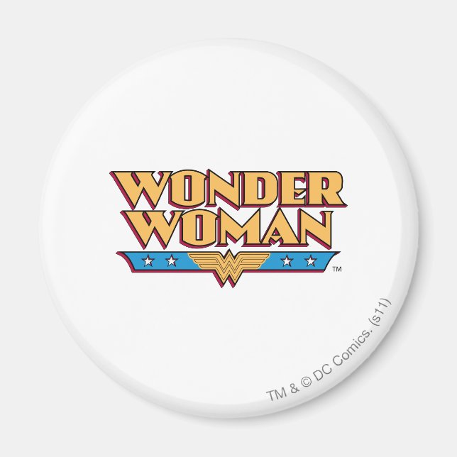 Imán Logo 2 de Wonder Woman (Frente)