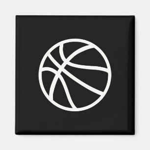 Imán Logo de baloncesto