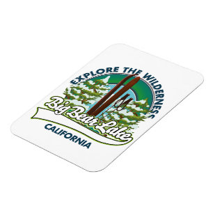 Imán Logo de Big Bear Lake California