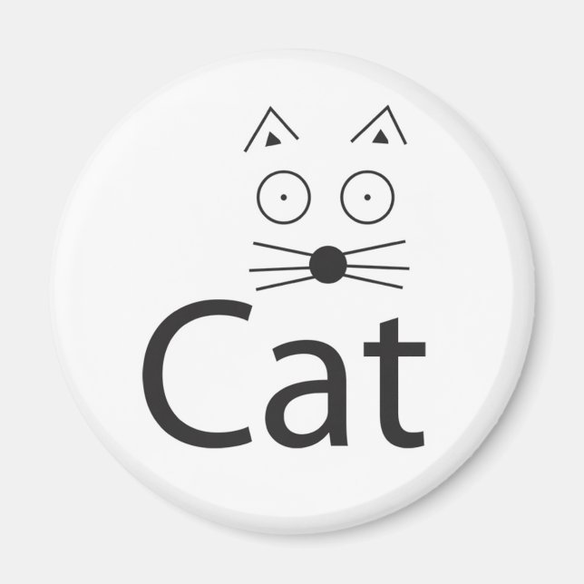 Imán Logo de CAT (Frente)
