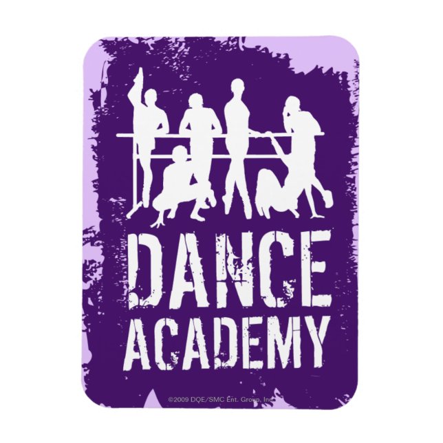 Imán Logo de Dance Academy Silhouettes (Vertical)