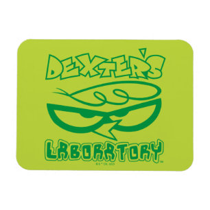 Imán Logo de Dexter's Laboratory Face