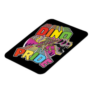 Imán Logo de Dino Pride