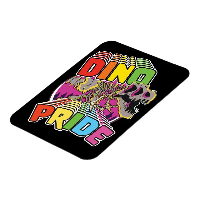 Imán Logo de Dino Pride (Lado Izquierdo)