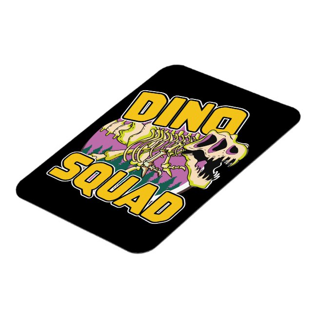 Imán Logo de Dino Squad (Lado Izquierdo)