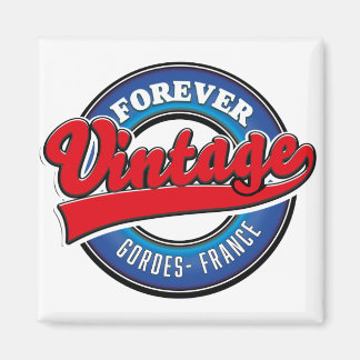 Imán logo de Gordes France para siempre