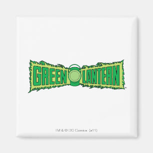 Imán Logo de Green Lantern con linterna