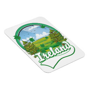 Imán Logo de Ireland Travel