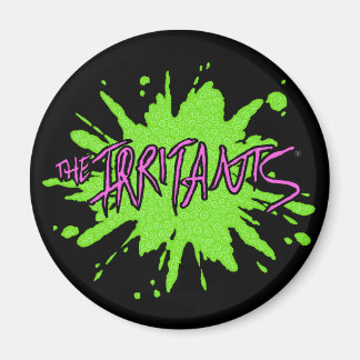 Imán Logo de Irritants Splat - Rosa/Verde
